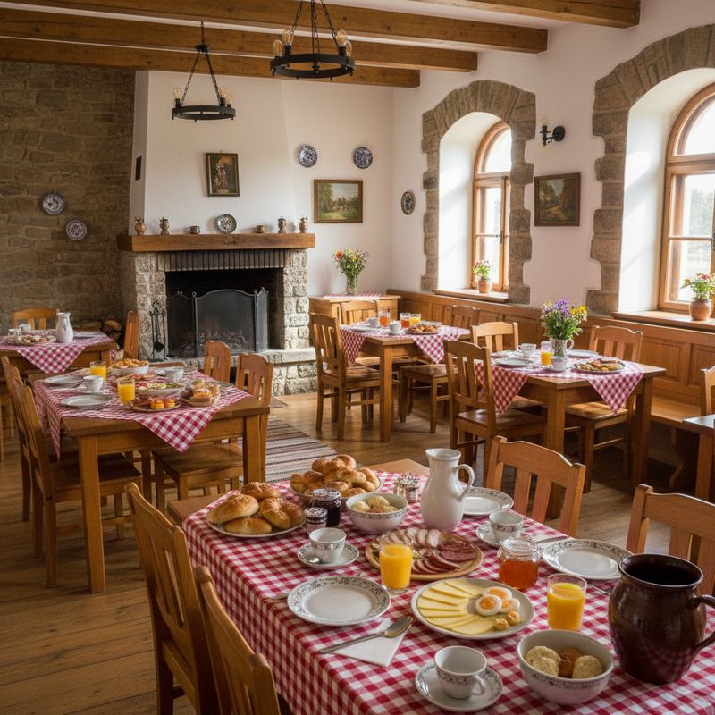 Snídaně v penzionu